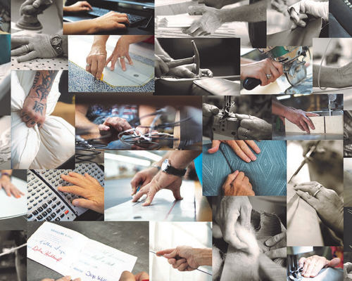 NC Furniture Manufacturer Taylor King Craftsman Making Furniture by Craftsmen Hands Collage